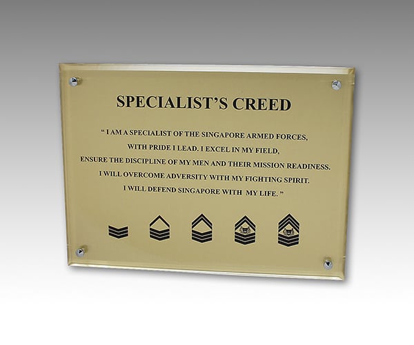Acrylic Plaques ALAP0003 – Acrylic Plaque | Buy Online at Trophy-World Malaysia Supplier