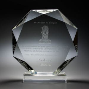 Crystal Plaques ALCP0034 – Crystal Plaque | Buy Online at Trophy-World Malaysia Supplier