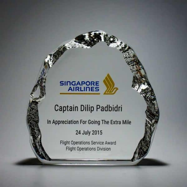 Crystal Plaques ALCP0044 – Crystal Plaque | Buy Online at Trophy-World Malaysia Supplier