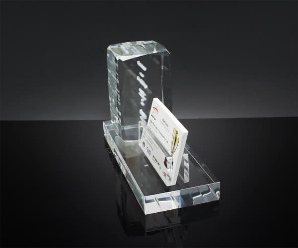Customized Gifts ALGC0035 – Crystal Card Holder | Buy Online at Trophy-World Malaysia Supplier