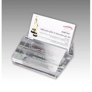 Customized Gifts ALGC0031 – Crystal Card Holder | Buy Online at Trophy-World Malaysia Supplier