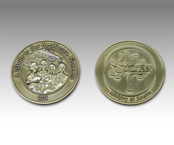 Customized Medals ALMC0022 – Coins | Buy Online at Trophy-World Malaysia Supplier