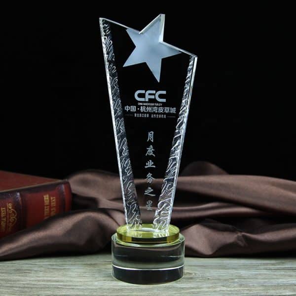 Star Awards ALST0012 – Crystal Star Award | Buy Online at Trophy-World Malaysia Supplier