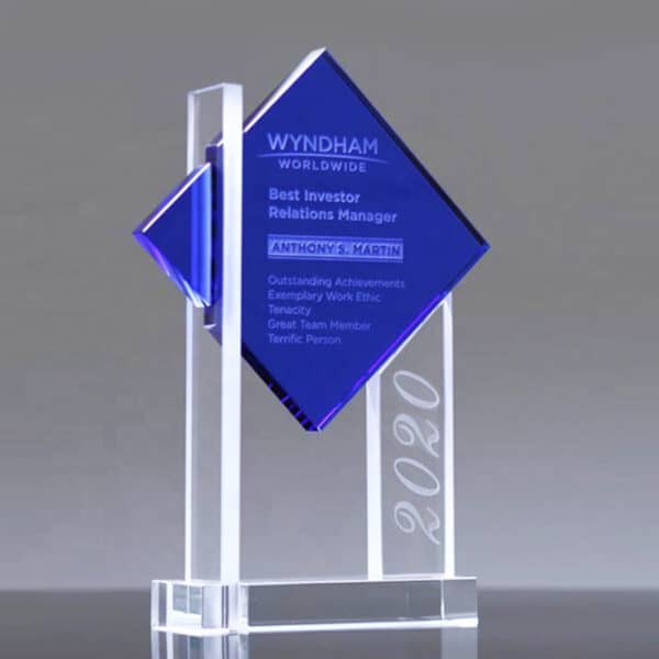 Crystal Plaques Crystal Plaque – ALCP1384 | Buy Online at Trophy-World Malaysia Supplier