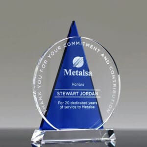 Crystal Plaques Crystal Plaque – ALCP1385 | Buy Online at Trophy-World Malaysia Supplier