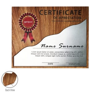 Wooden Plaques Wooden Plaque – ALWP0443 | Buy Online at Trophy-World Malaysia Supplier