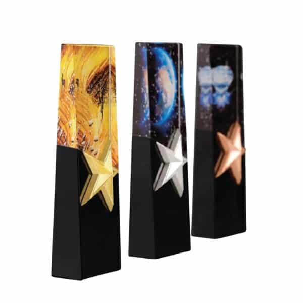 Crystal Trophies ALCR0089 – Star Crystal Trophy | Buy Online at Trophy-World Malaysia Supplier