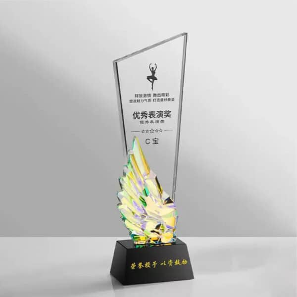 Crystal Trophies Crystal Trophy ALCR0104 | Buy Online at Trophy-World Malaysia Supplier