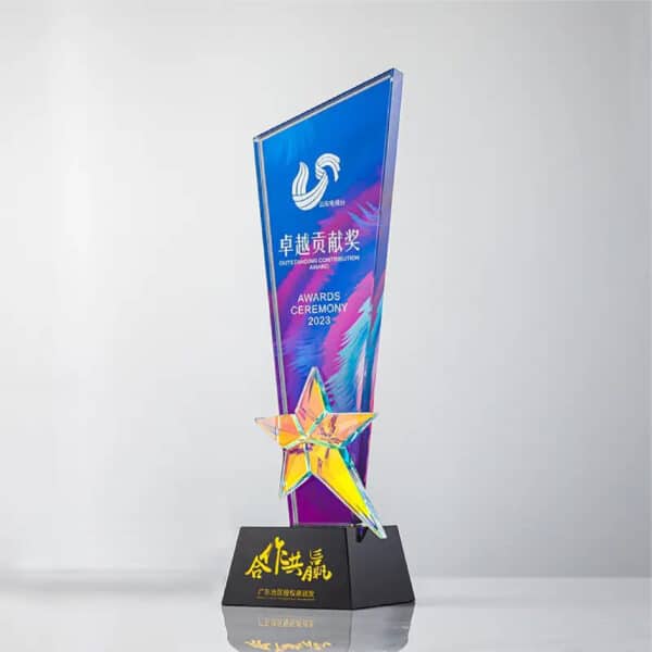 Crystal Trophies Crystal Trophy ALCR0106 | Buy Online at Trophy-World Malaysia Supplier