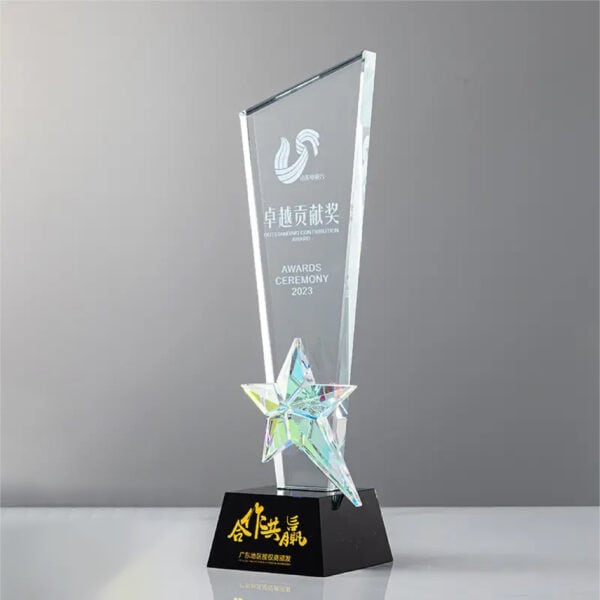 Crystal Trophies Crystal Trophy ALCR0106 | Buy Online at Trophy-World Malaysia Supplier