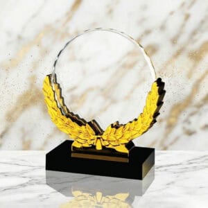 Crystal Plaques Crystal Plaque ALCP1622 | Buy Online at Trophy-World Malaysia Supplier