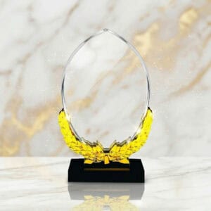 Crystal Plaques Crystal Plaque ALCP1629 | Buy Online at Trophy-World Malaysia Supplier