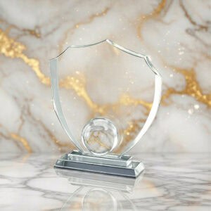 Crystal Plaques Crystal Plaque ALCP1630 | Buy Online at Trophy-World Malaysia Supplier