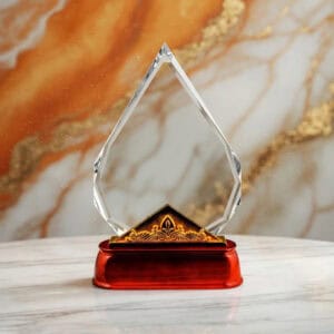 Crystal Plaques Crystal Plaque ALCP1640 | Buy Online at Trophy-World Malaysia Supplier