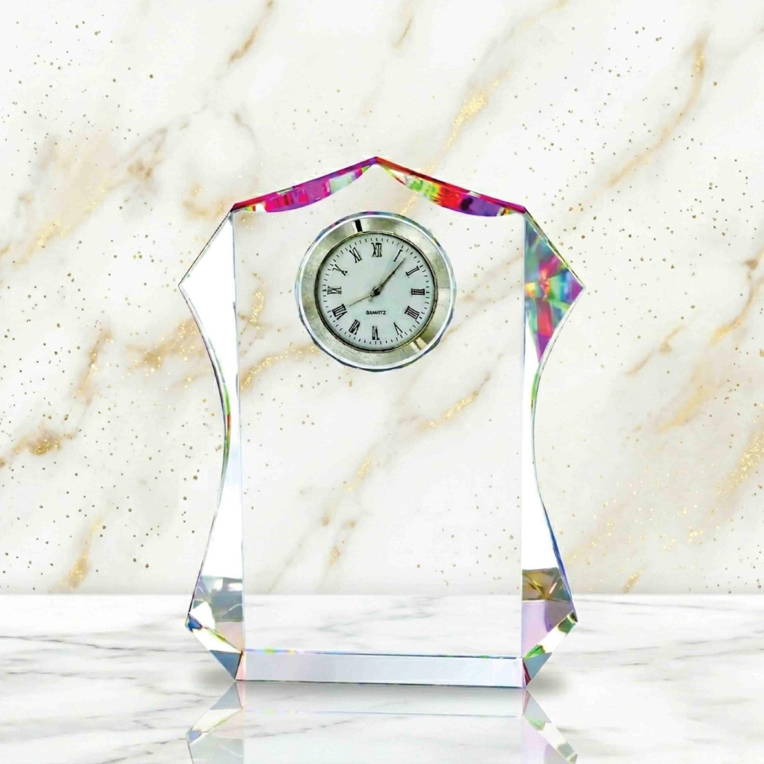 Customized Crystal Desktop Clock ALGC0037 | Buy Online at Trophy-World Malaysia Supplier Customized Crystal Desktop Clock ALGC0037 | Buy Online at Trophy-World Malaysia Supplier
