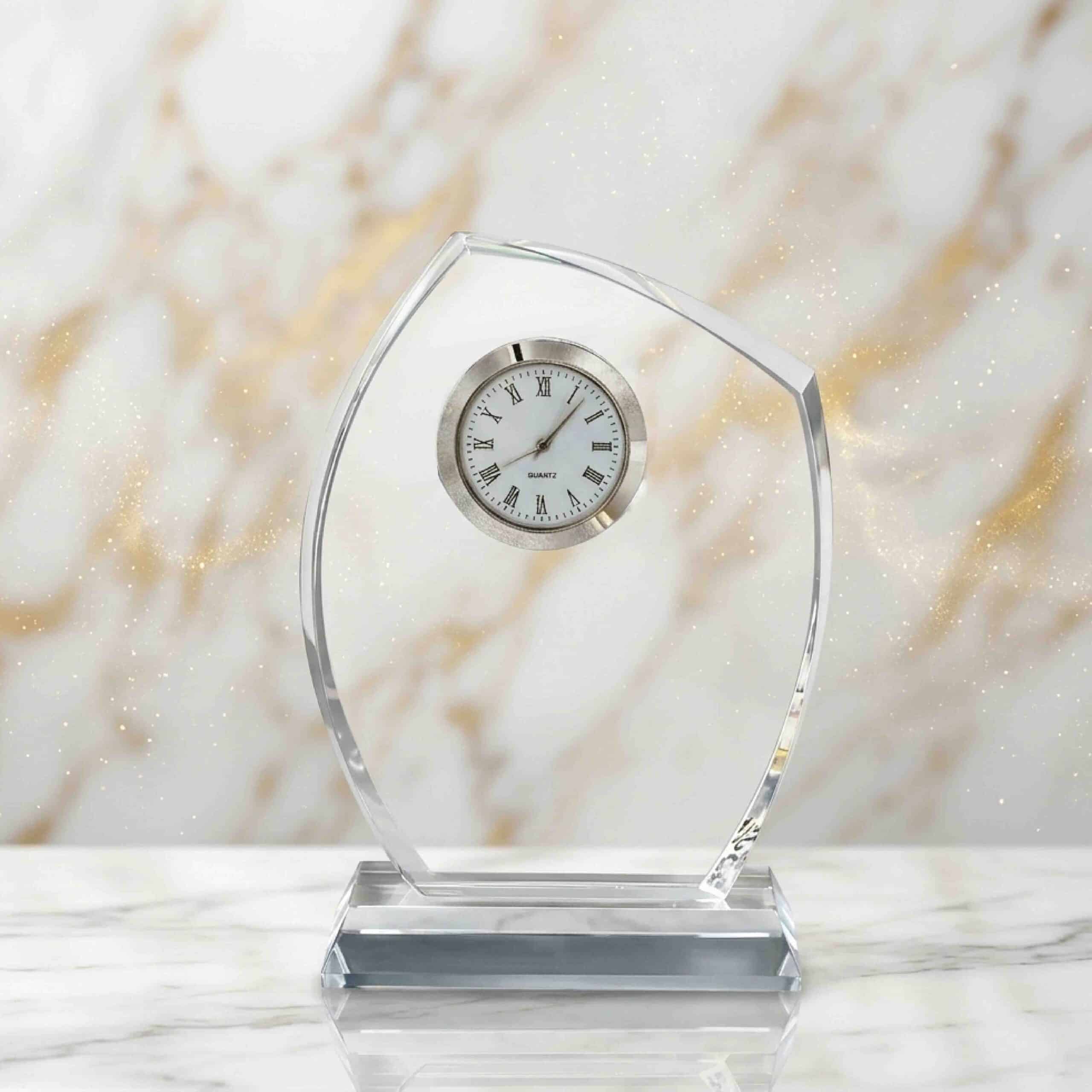 Customized Crystal Desktop Clock ALGC0038 | Buy Online at Trophy-World Malaysia Supplier Customized Crystal Desktop Clock ALGC0038 | Buy Online at Trophy-World Malaysia Supplier
