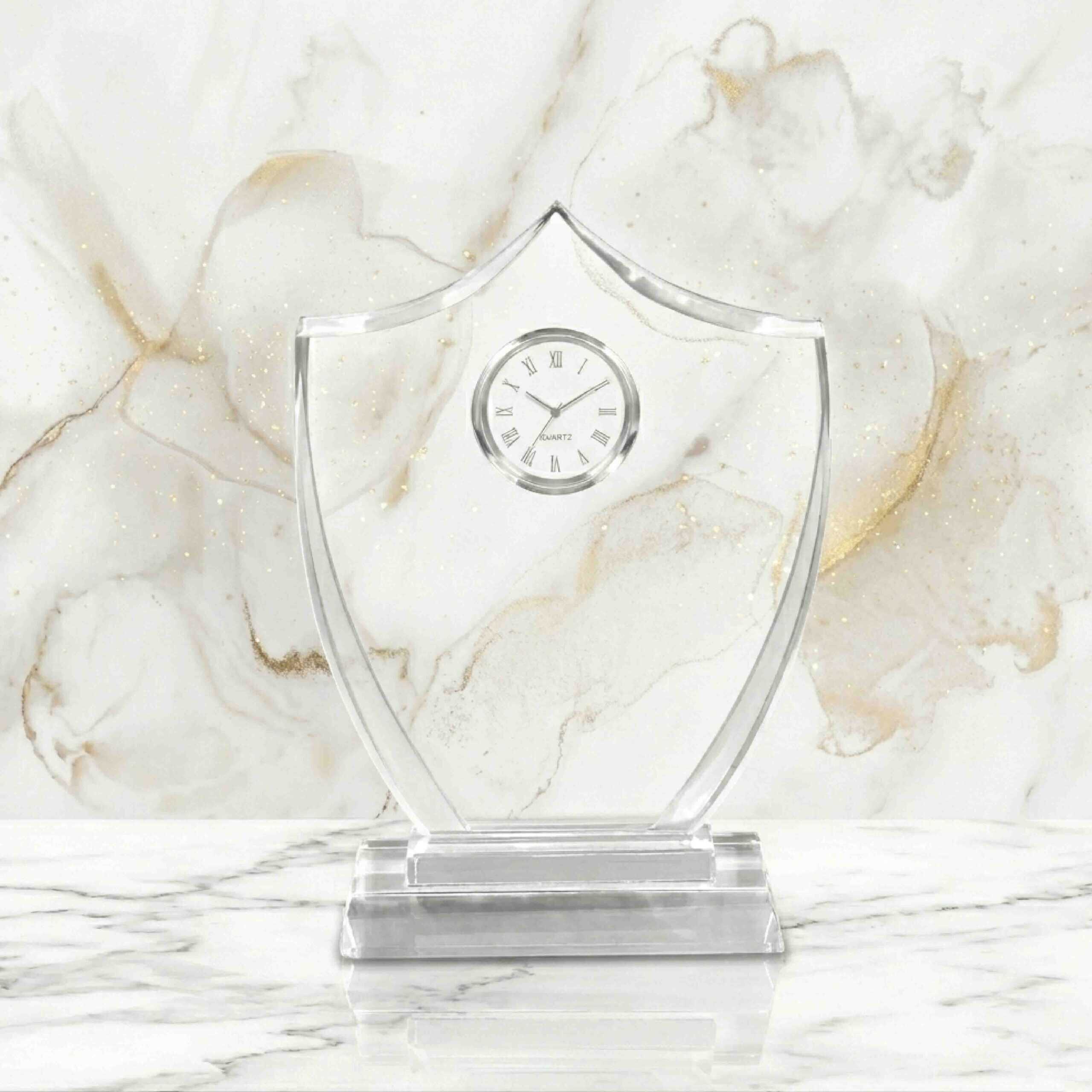 Crystal Desktop Clock ALGC0039