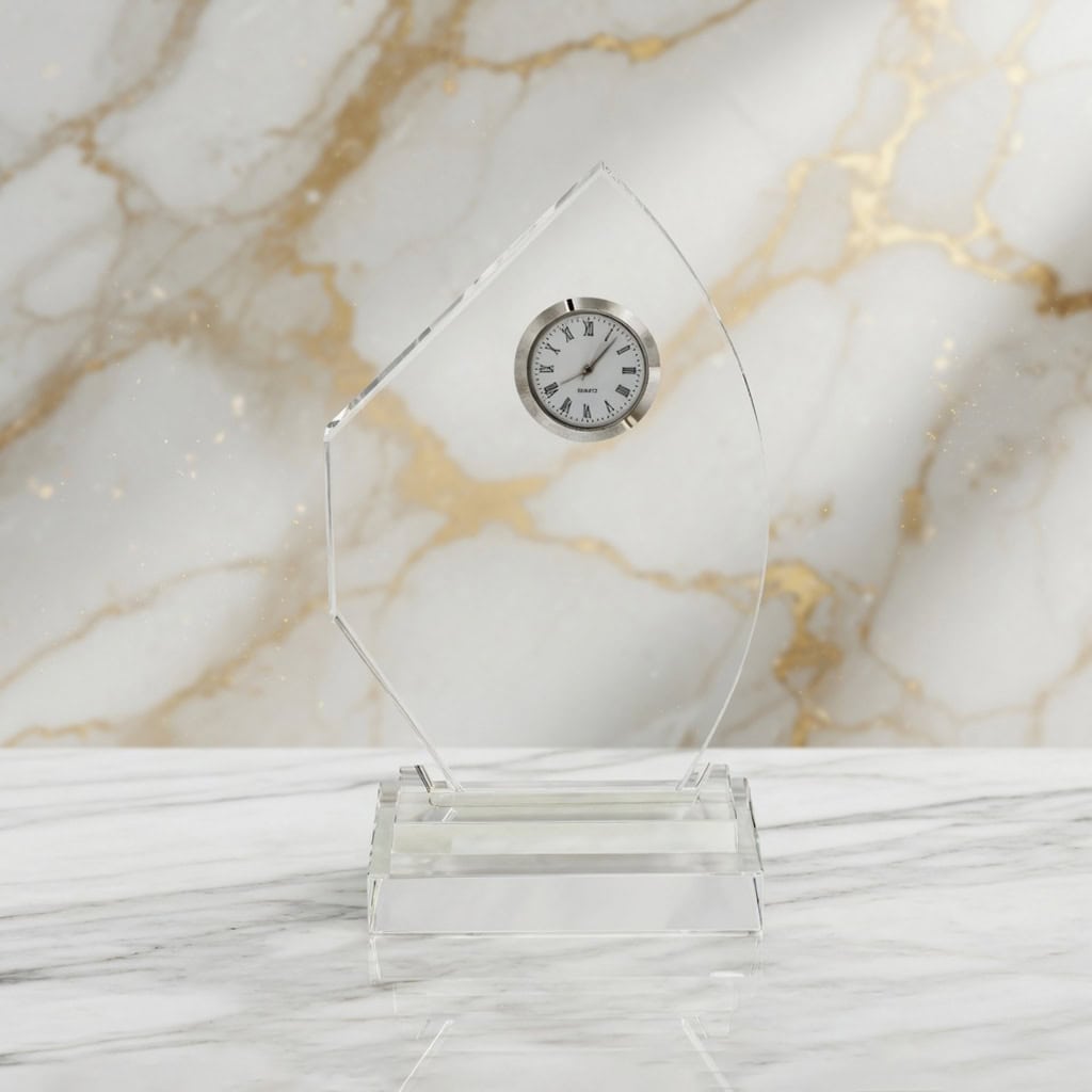 Customized Crystal Desktop Clock ALGC0041 | Buy Online at Trophy-World Malaysia Supplier Customized Crystal Desktop Clock ALGC0041 | Buy Online at Trophy-World Malaysia Supplier