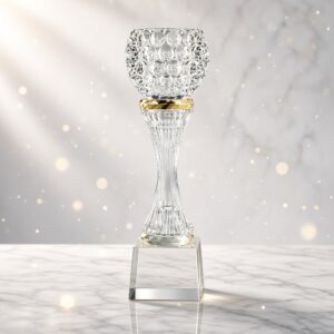 Crystal Vases Crystal Vase Trophy ALCV0013 | Buy Online at Trophy-World Malaysia Supplier