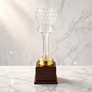 Crystal Vases Crystal Vase Trophy ALCV0015 | Buy Online at Trophy-World Malaysia Supplier