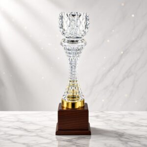 Crystal Vases Crystal Vase Trophy ALCV0016 | Buy Online at Trophy-World Malaysia Supplier