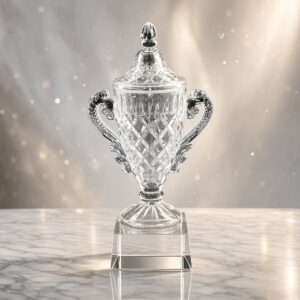 Crystal Vases Crystal Vase Trophy ALCV0019 | Buy Online at Trophy-World Malaysia Supplier