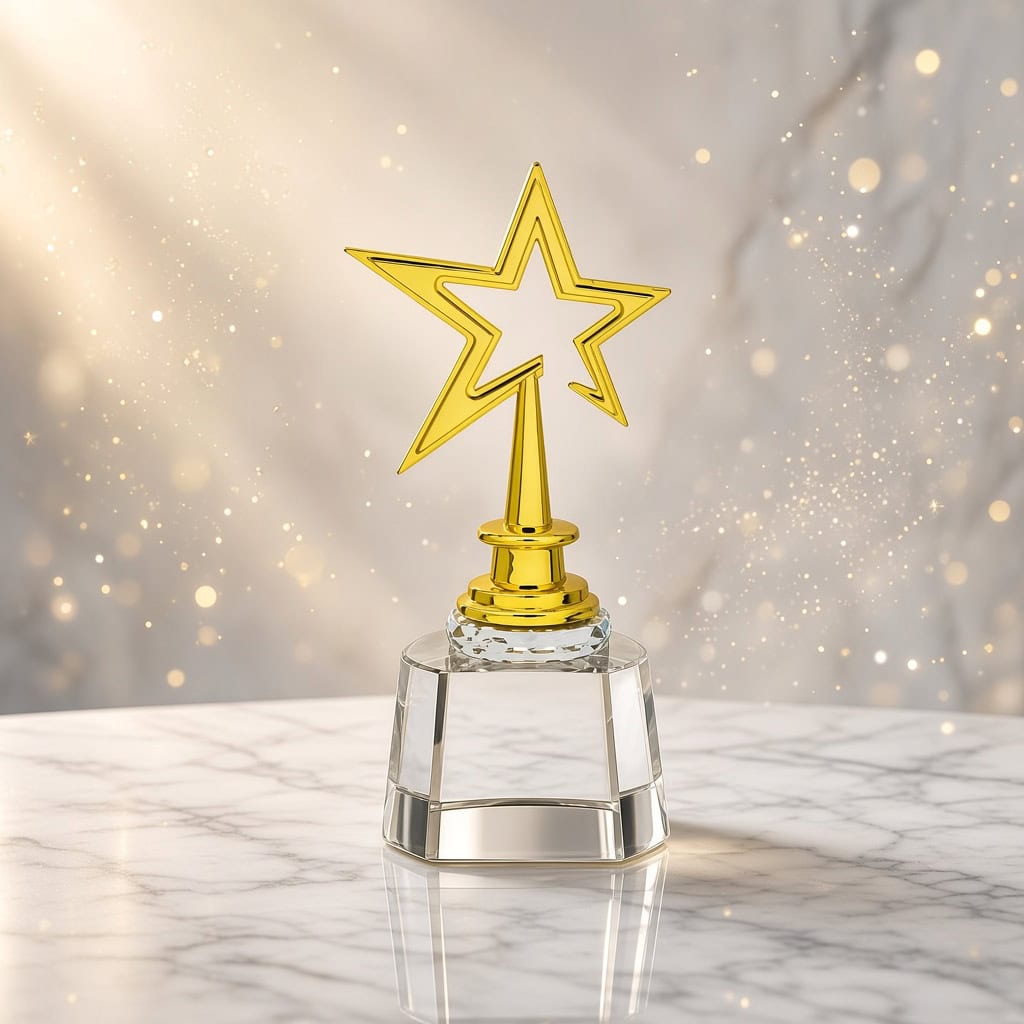 Crystal Trophies Star Crystal Trophy ALCR0561 | Buy Online at Trophy-World Malaysia Supplier Crystal Trophies Star Crystal Trophy ALCR0561 | Buy Online at Trophy-World Malaysia Supplier